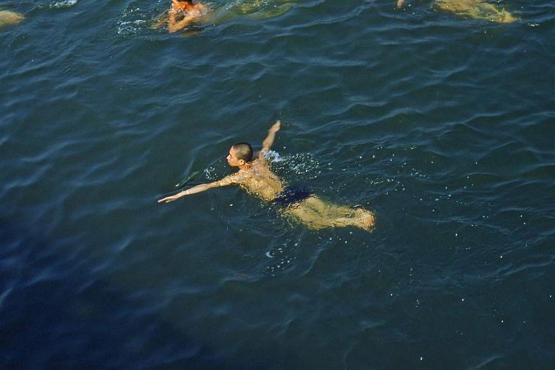 1952-3 Japan 138 Swimming in the ea nr unknown Island.jpg